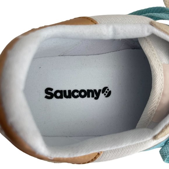 Saucony Shadow Original Women's Sneaker Tan/Turquoise, S1108-839, Size 11 NWOB - Picture 8 of 10